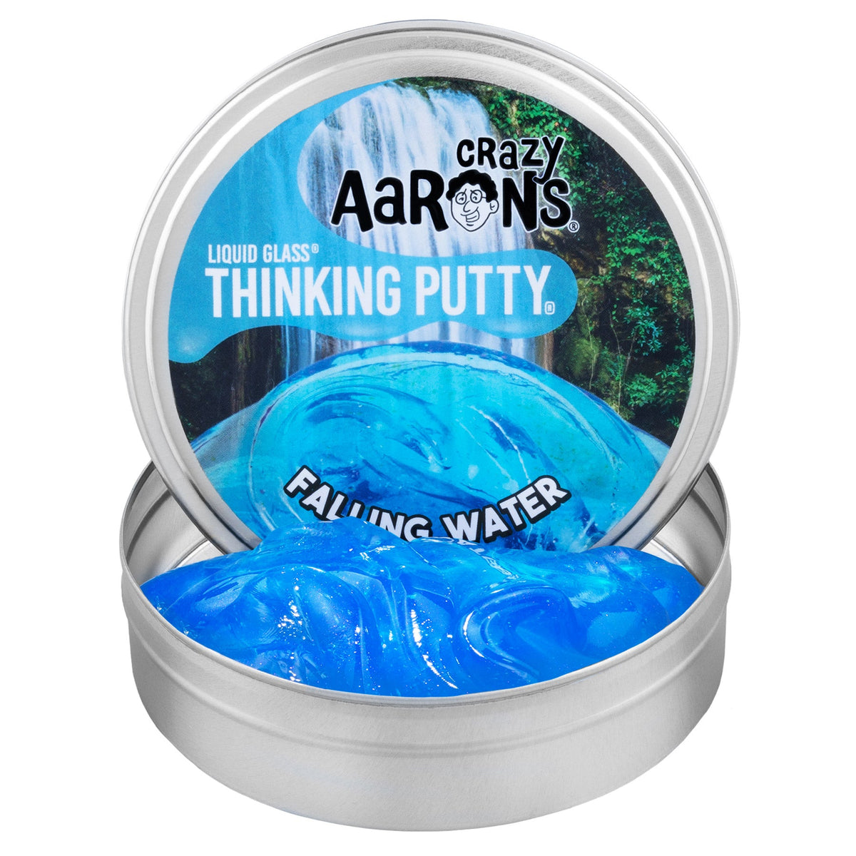 Crazy Aaron's Falling Water Liquid Glass Thinking Putty product image
