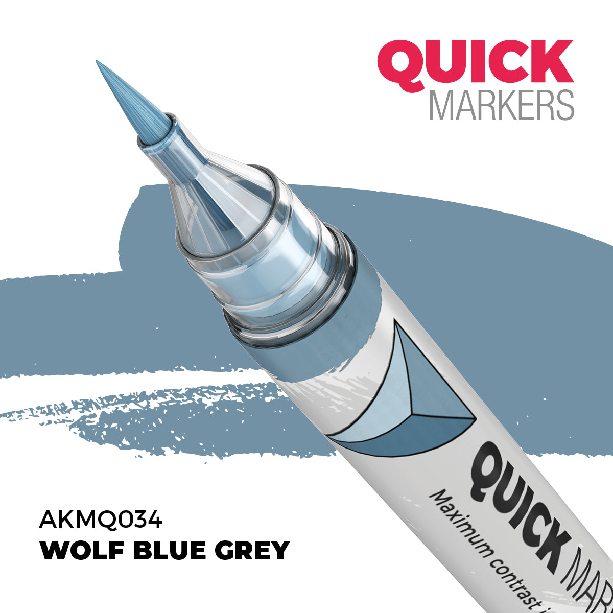 Wolf Blue Grey Quick Marker