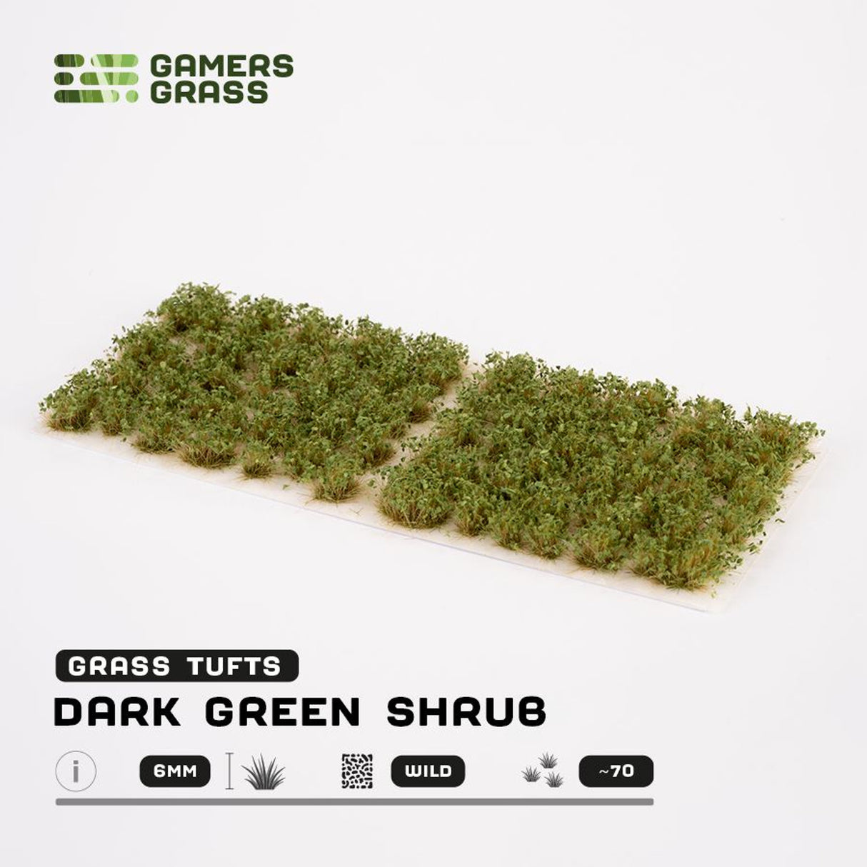 Gamers Grass Dark Green Shrub - Wild