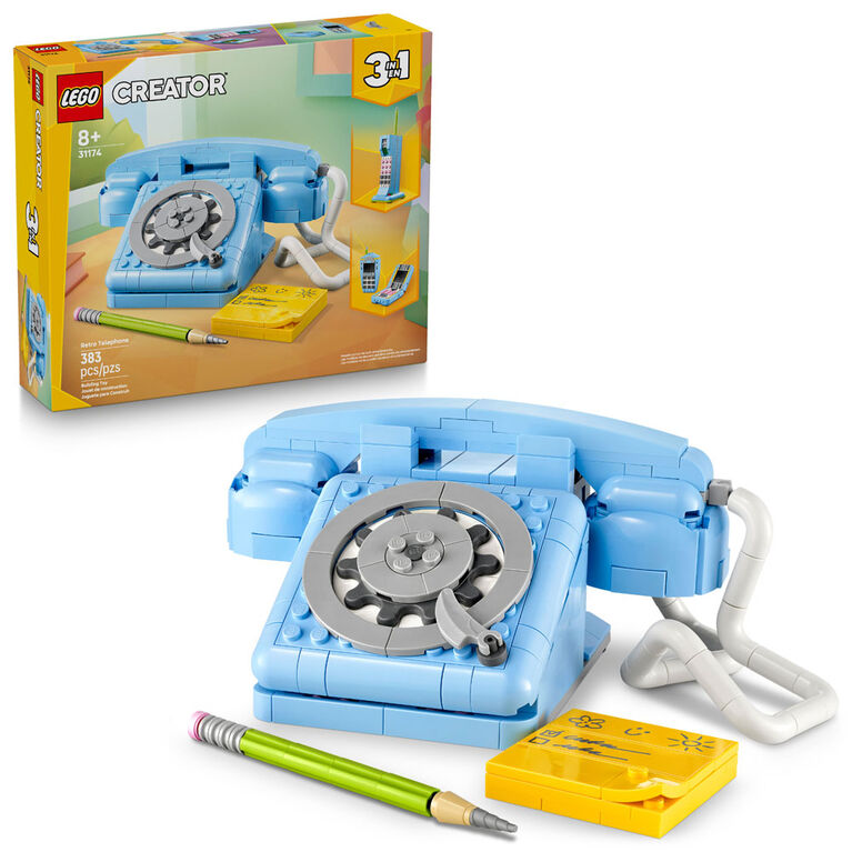 LEGO Creator 3 in 1 Retro Telephone