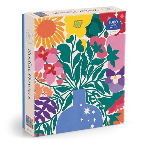 Zodiac Flowers 1000pc Puzzle