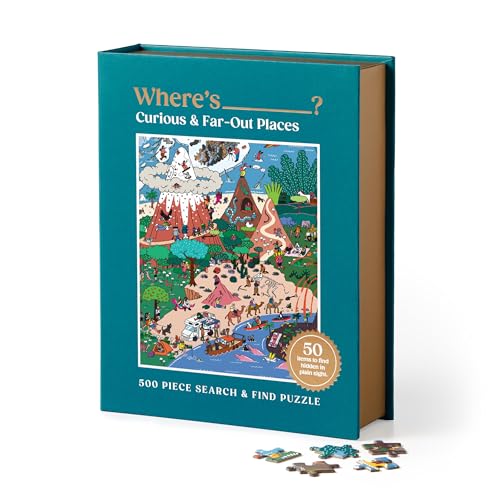 Where's _? Curious Places 500pc Puzzle