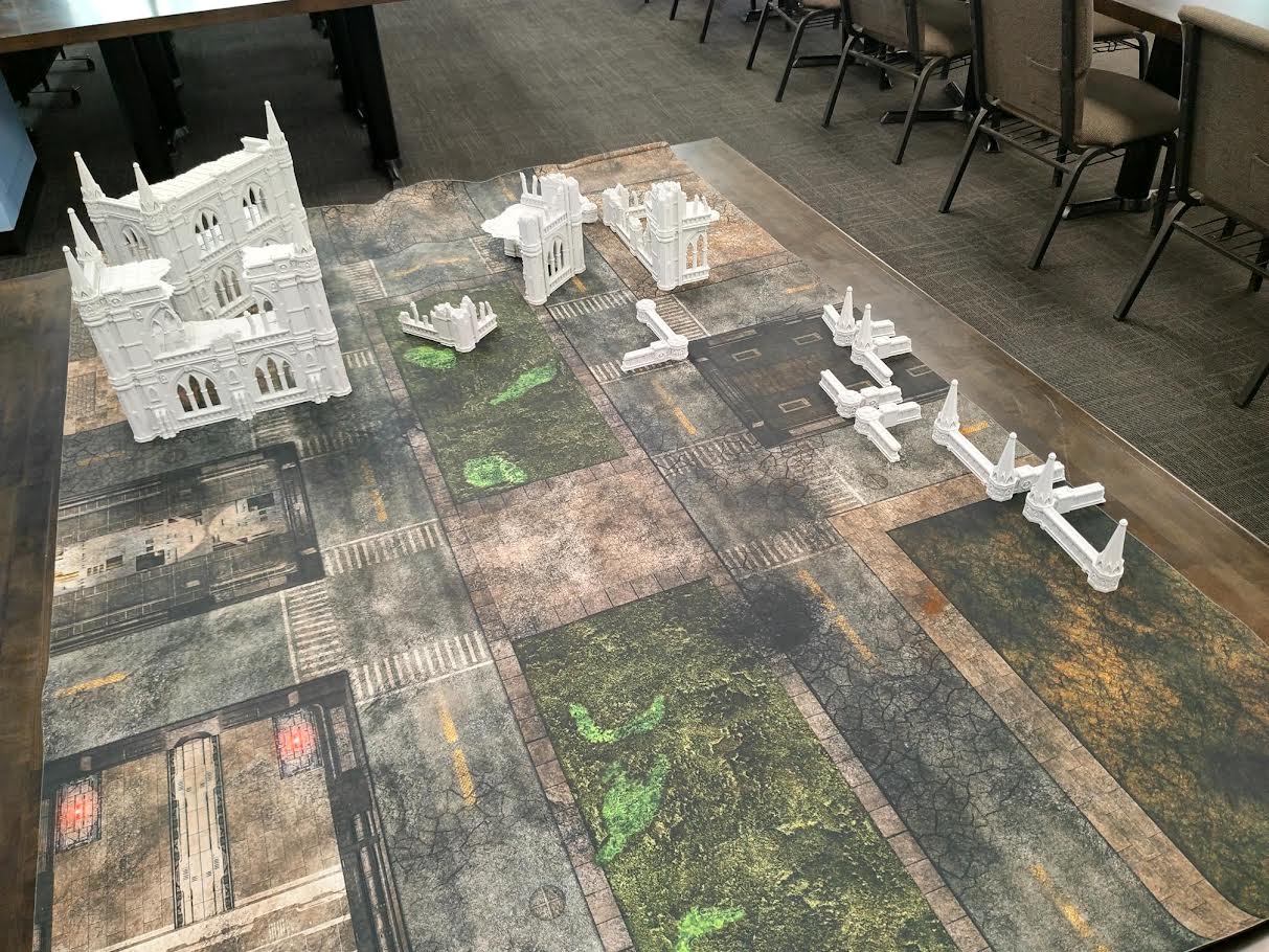 Factory Ruins Half Table