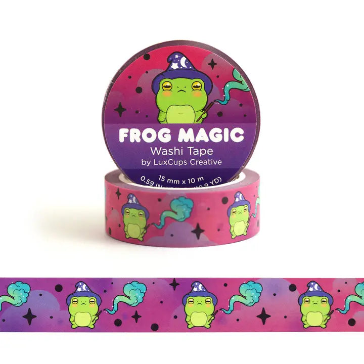Washi Tape - Frog Magic
