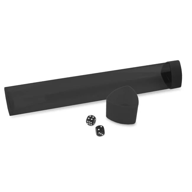 Playmat Tube/Dice Cap Smoke