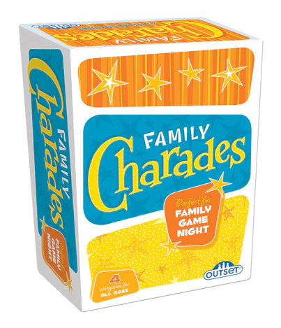 Family Charades Retro Design
