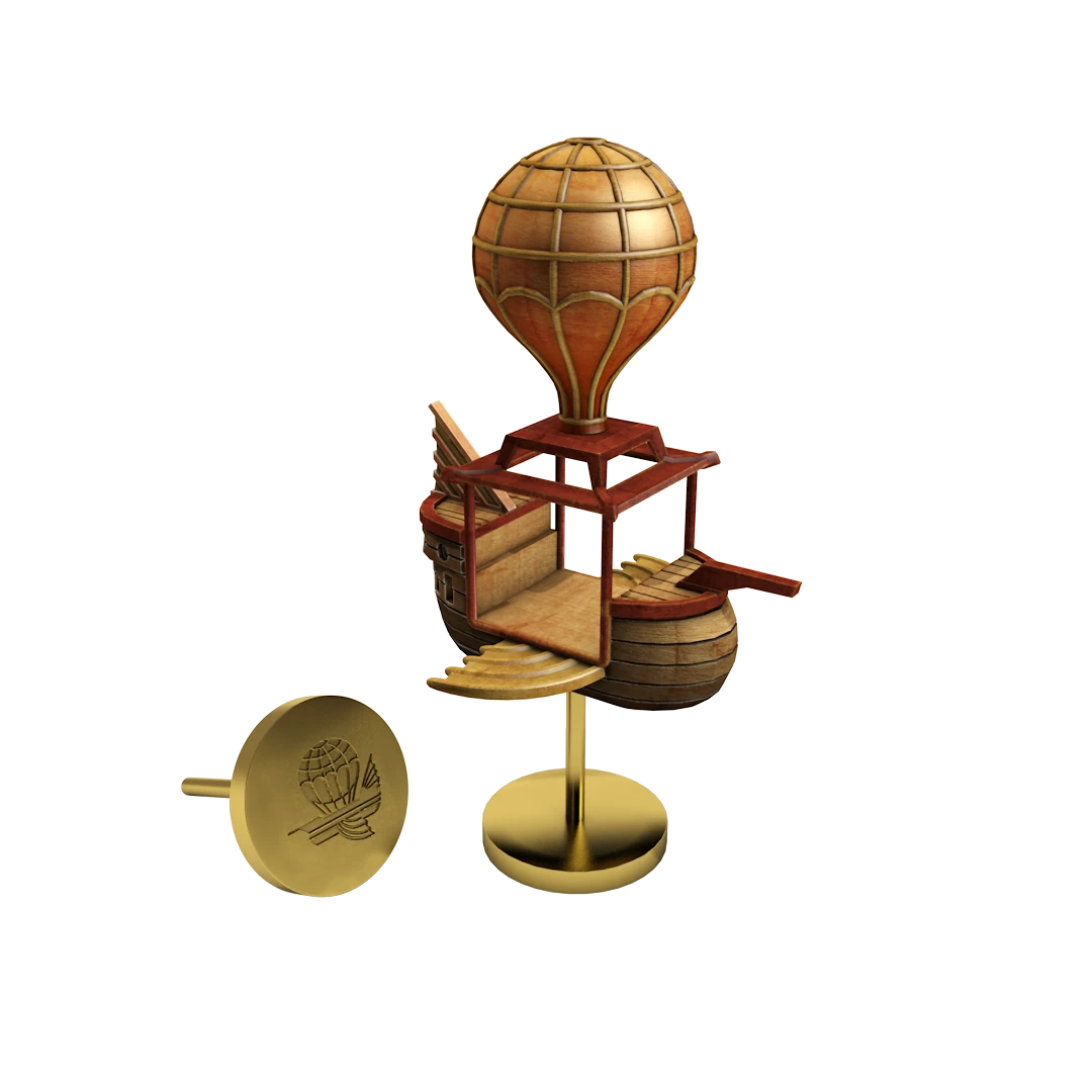 Feudum Metal Airship Flight Stand