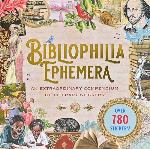 Bibliophilia Ephemera Sticker