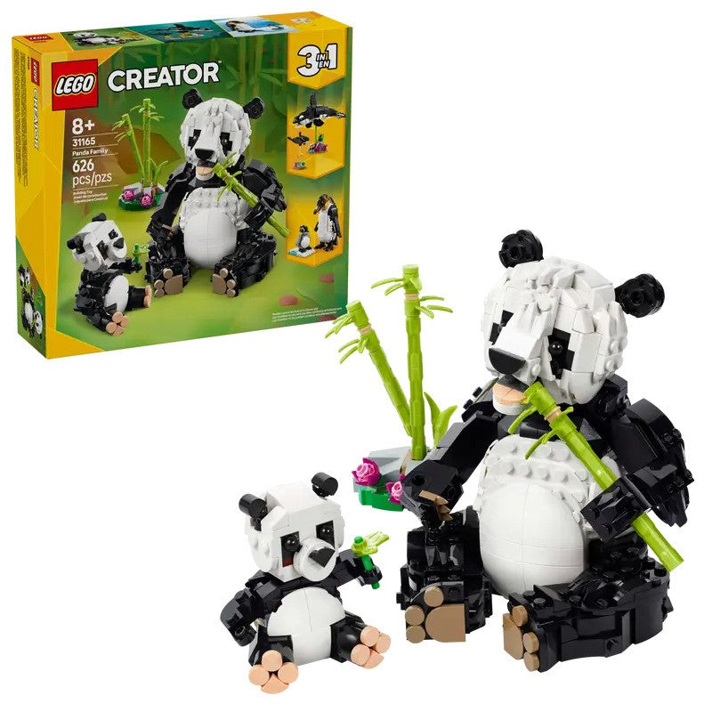 Wild Animals: Panda Family