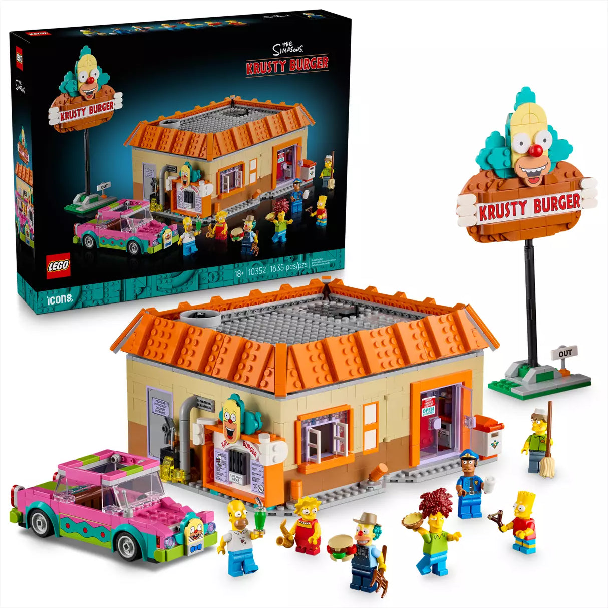 The Simpsons Krusty Burger