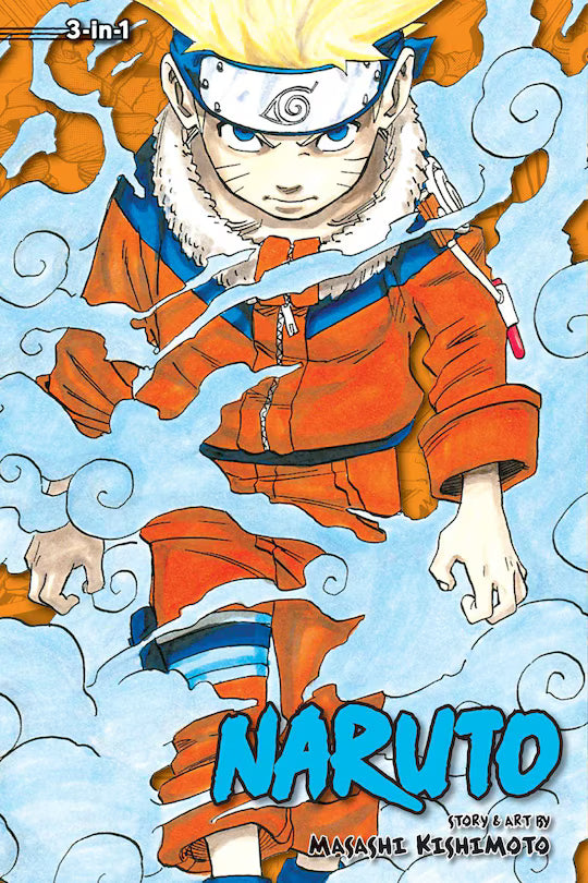 Naruto (3 In 1) Vol 01