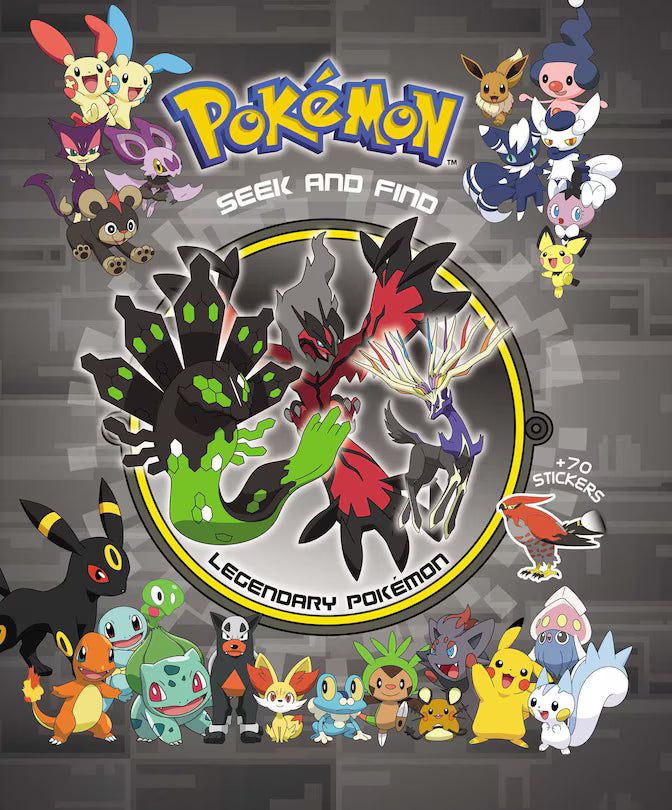 Pokémon Seek And Find: Legendary Pokémon