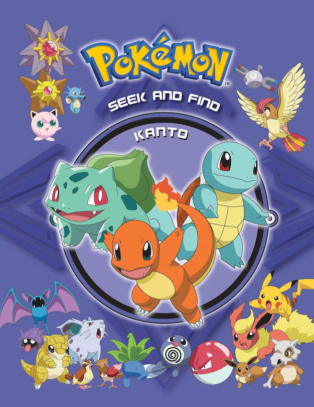 Pokémon Seek and Find Kanto