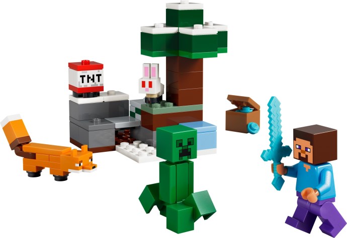 LEGO 21583 Steve's Taiga Adventure product image
