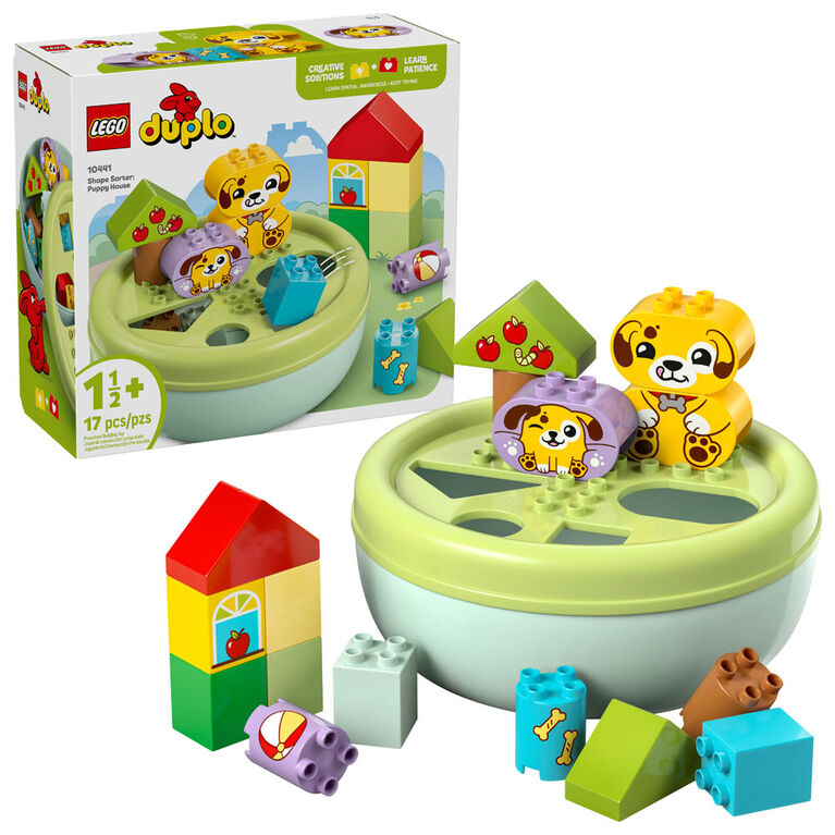 LEGO DUPLO My First Shape Sorter: Puppy House