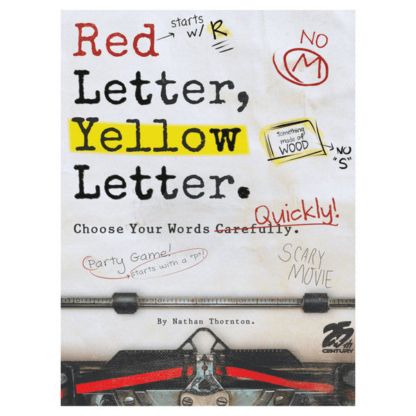 Red Letter, Yellow Letter