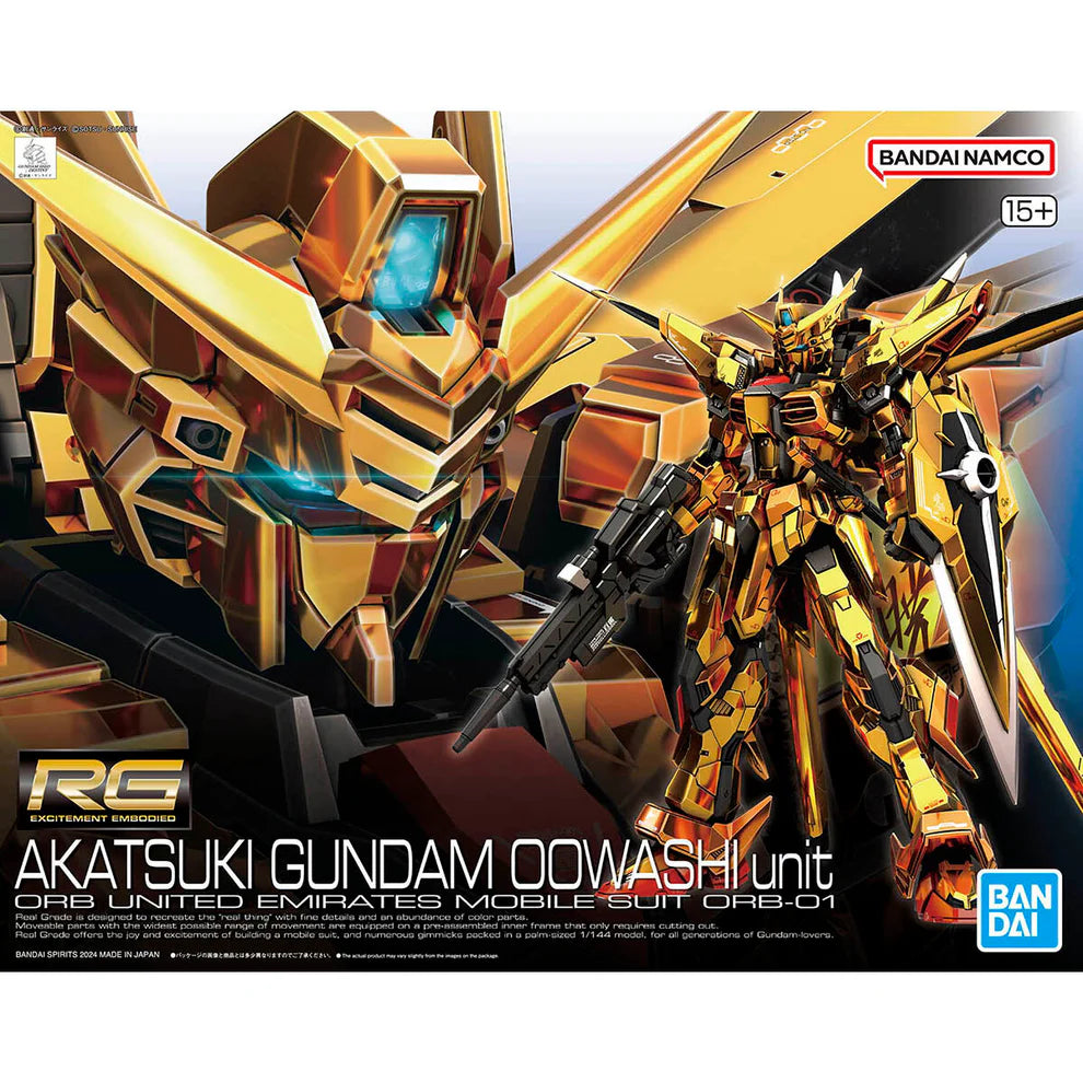 RG 1/144 ORB-01 Akatsuki Gundam Oowashi Unit