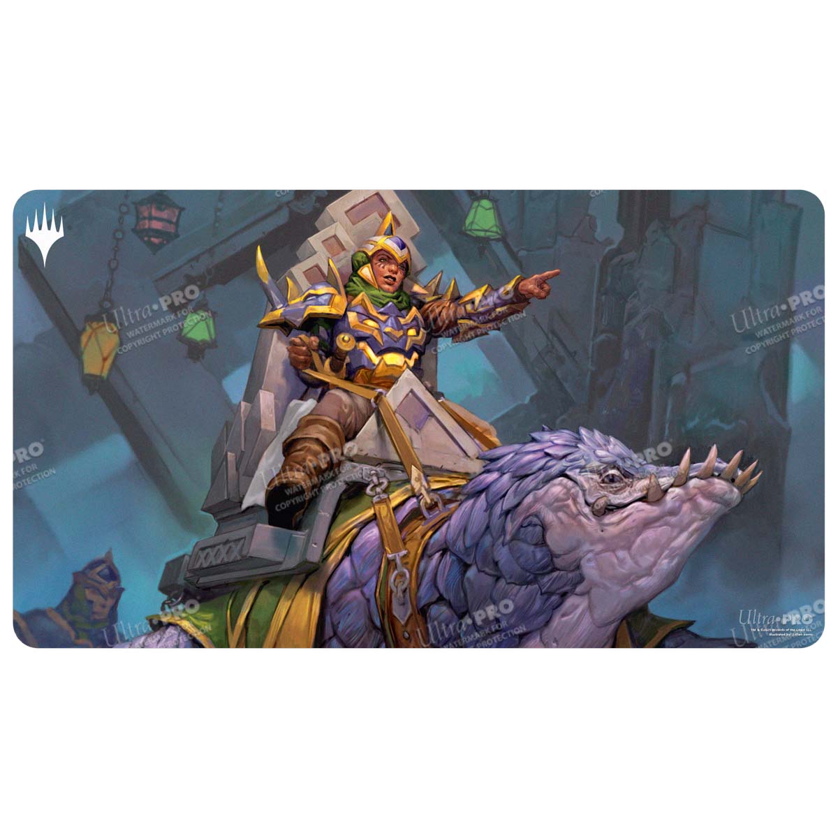 Ultra PRO - Tarkir: Dragonstorm Felothar the Steadfast (Abzan Armor Commander Deck) Playmat for Magic: The Gathering