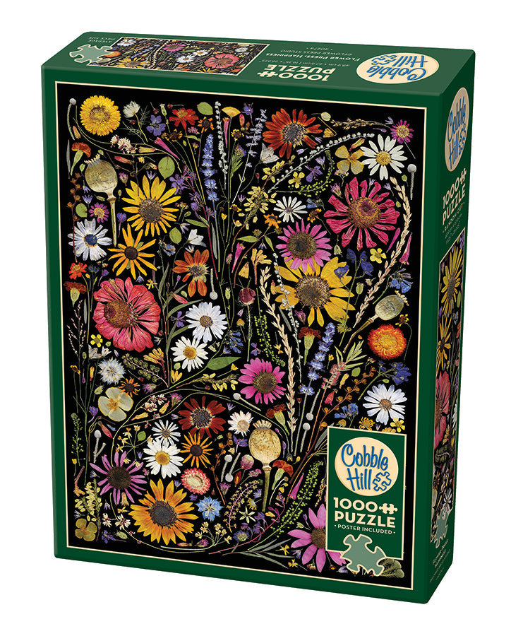 Flower Press: Happiness 1000-Piece Puzzle