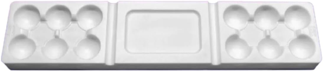 Turbo Dork Large White Silicone Palette