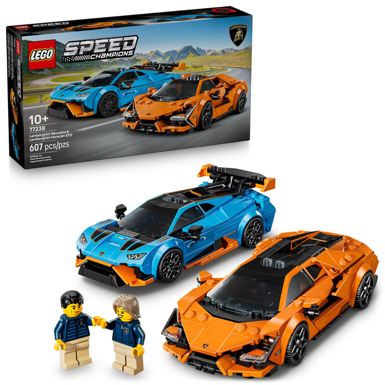 LEGO Speed Champions Lamborghini Revuelto & Huracán STO Car
