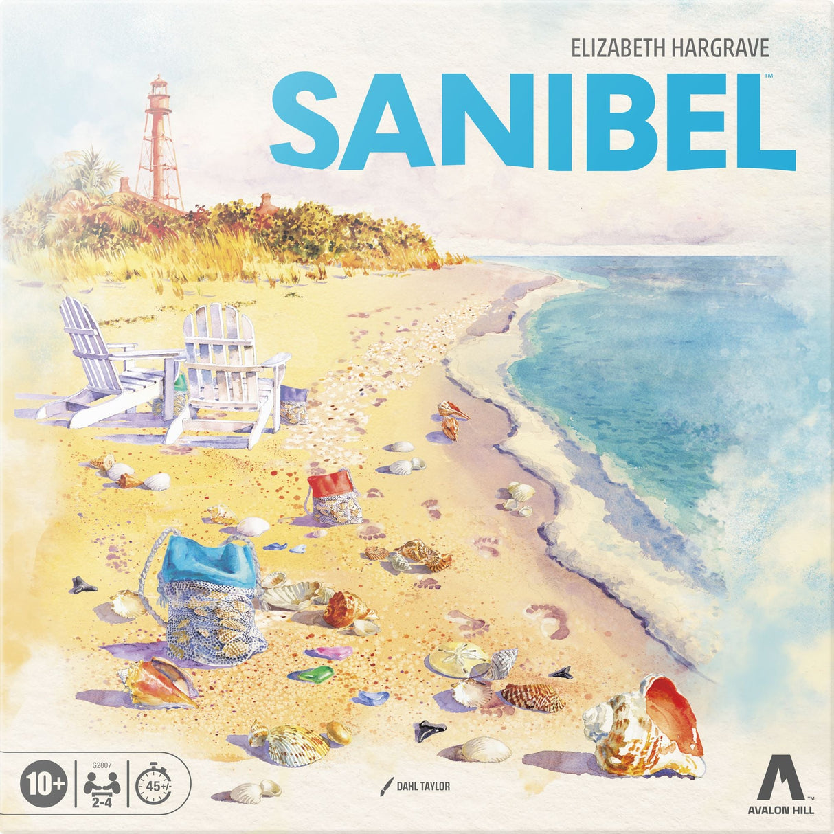 Sanibel Board Game by Elizabeth Hargrave