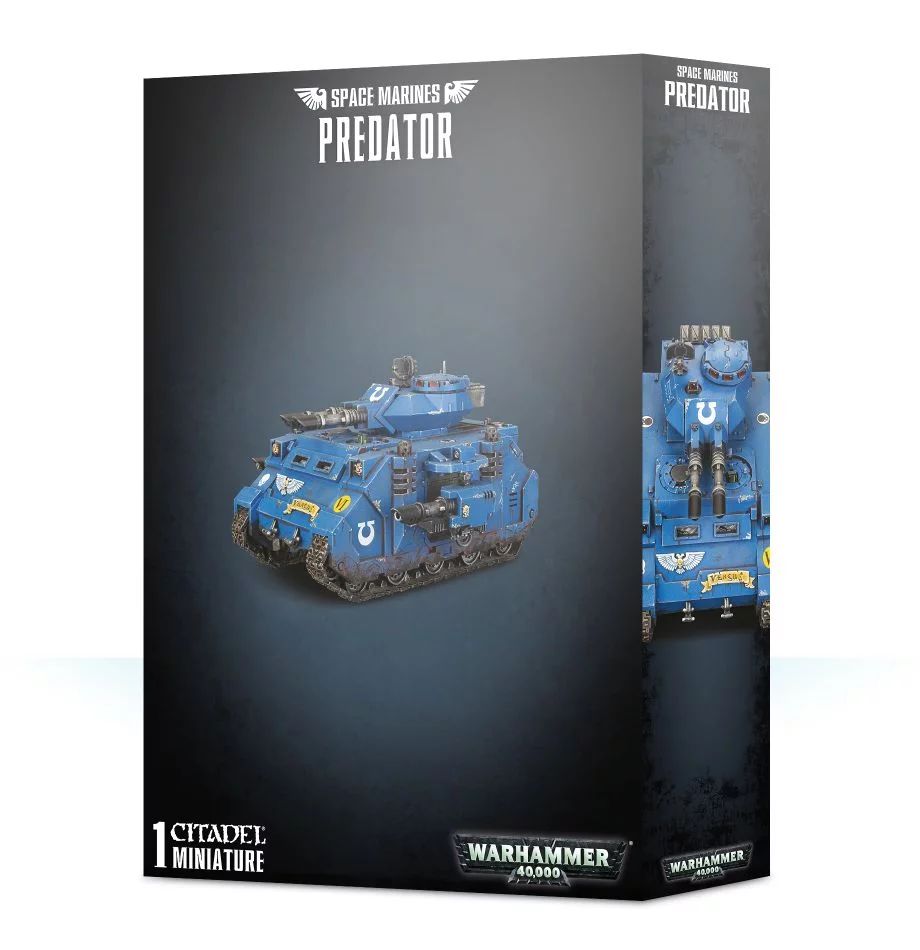 Space Marine Predator Tank