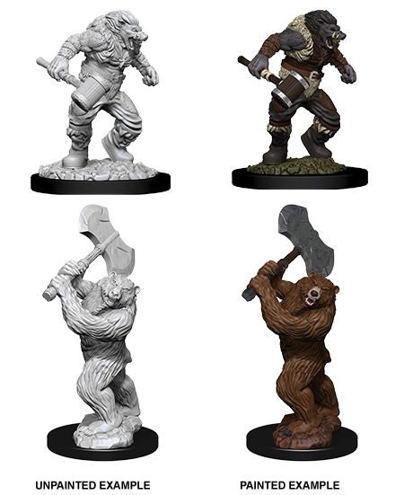 Nolzurs Marvelous Miniatures Wereboar & Werebear