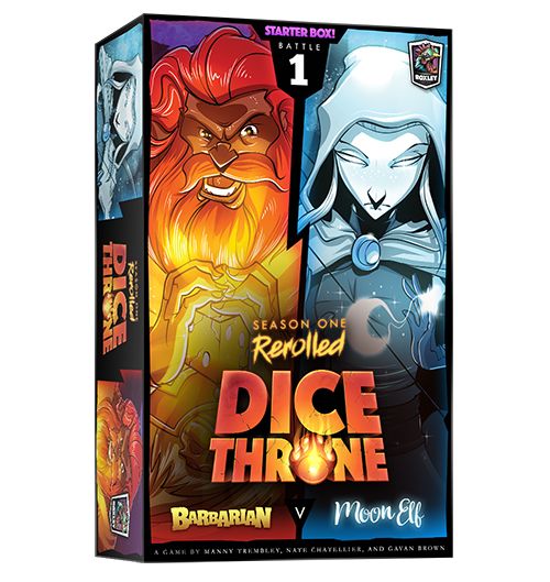 Dice Throne: Season One Rerolled - Barbarian v Moon Elf