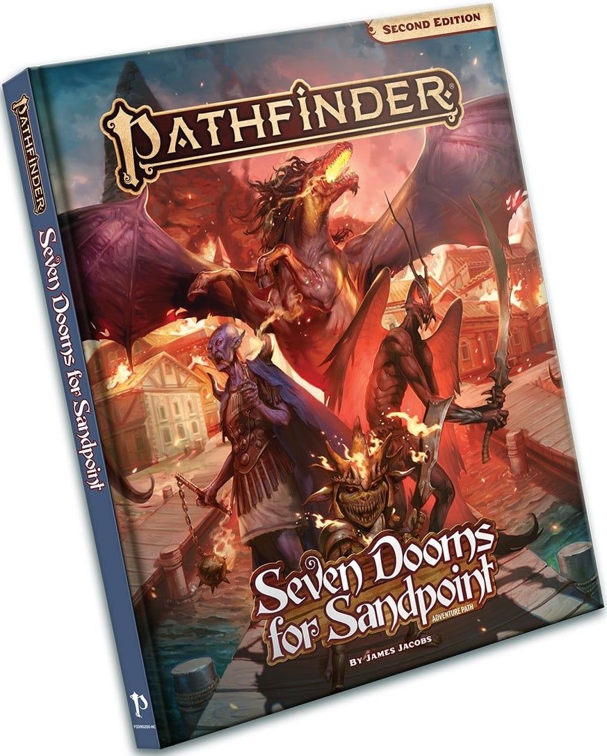 Pathfinder RPG 2E Adventure Path Seven Dooms for Sandpoint Hardcover