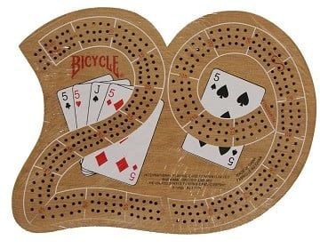 Cribbage Board Large 29 Wood