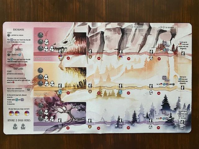 Wyrmspan Natural Rubber Mat