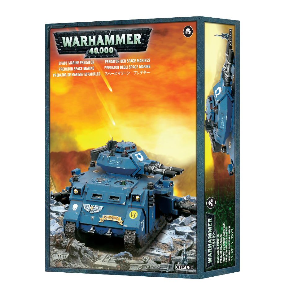 Space Marine Predator Tank