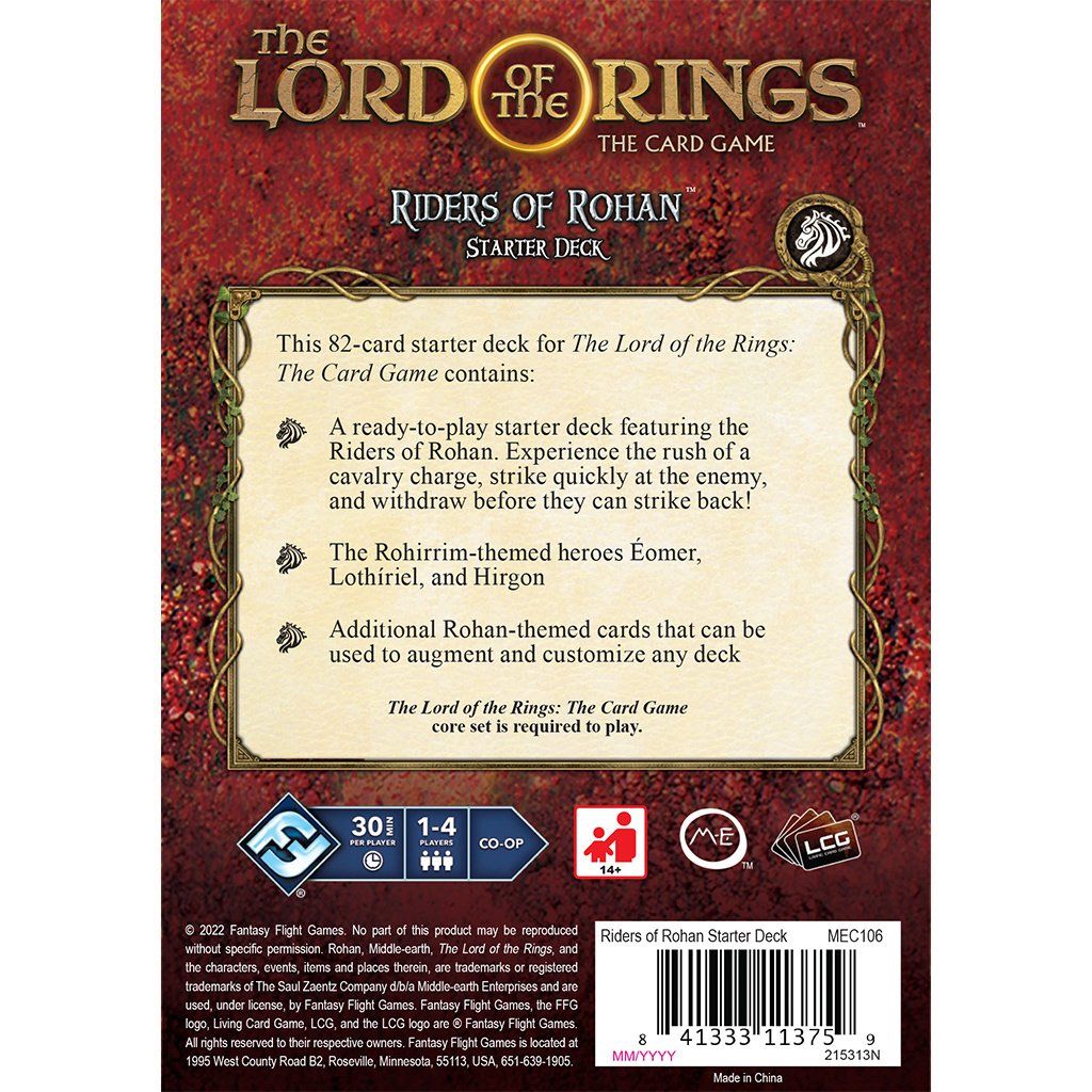 Riders of Rohan Starter Deck