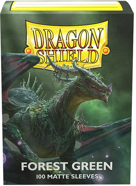 Dragon Shield - 100/pk - Matte - Forest Green