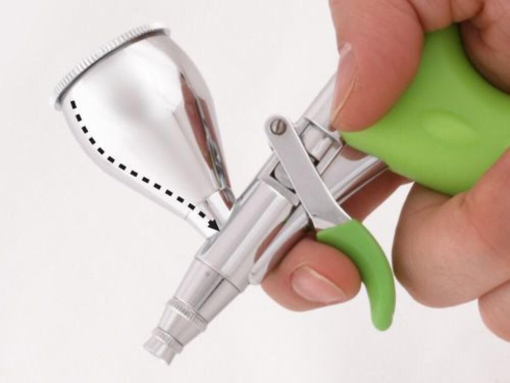 Double Action Top Gravity Fed Airbrush