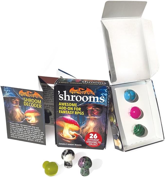 Stat Trackers: Shrooms (A DnD Accessory)