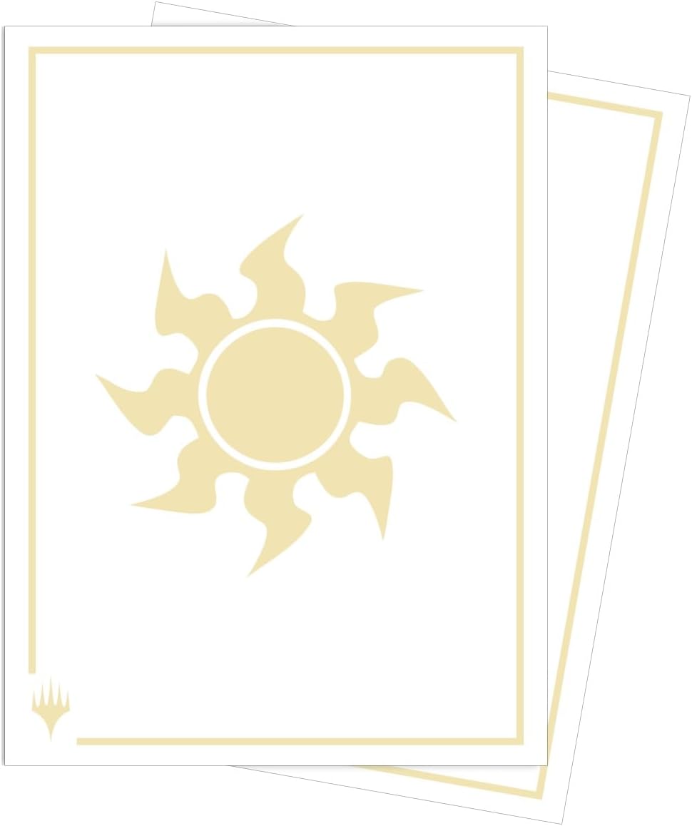 MTG 105ct Apex Sleeves Plains