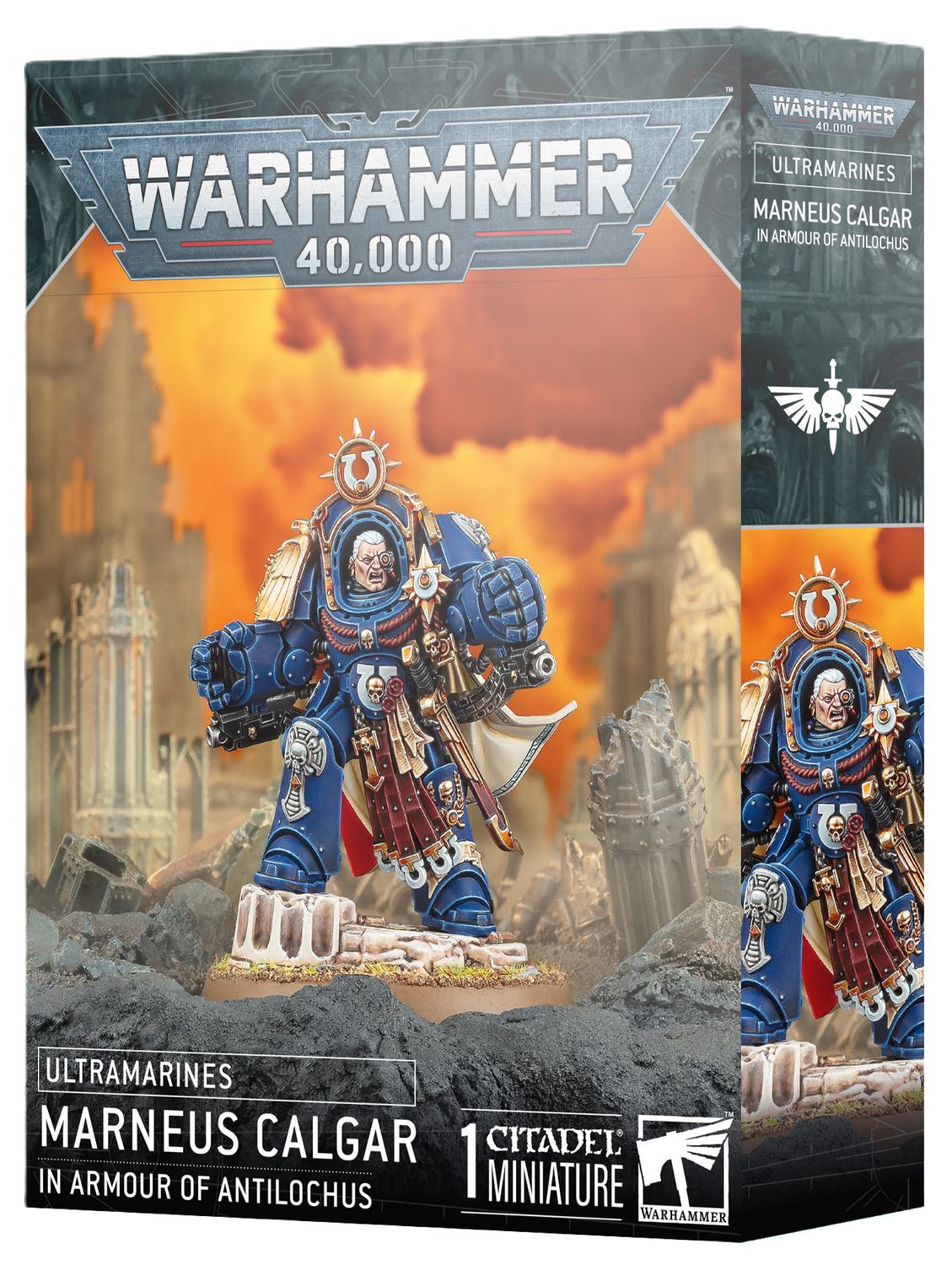 Marneus Calgar in Armour of Antilochus