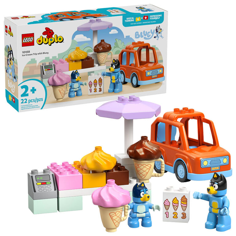 LEGO DUPLO Bluey Ice Cream Trip with Bluey