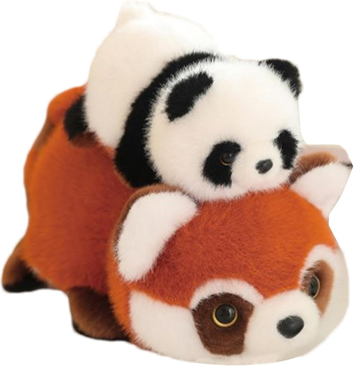 Plushiverse: Reversible Plushie 4in - Panda & Red Panda