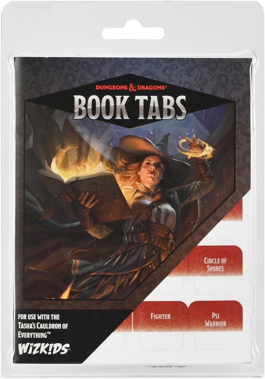 D&D Book Tabs: Tasha's Cauldron of Everything