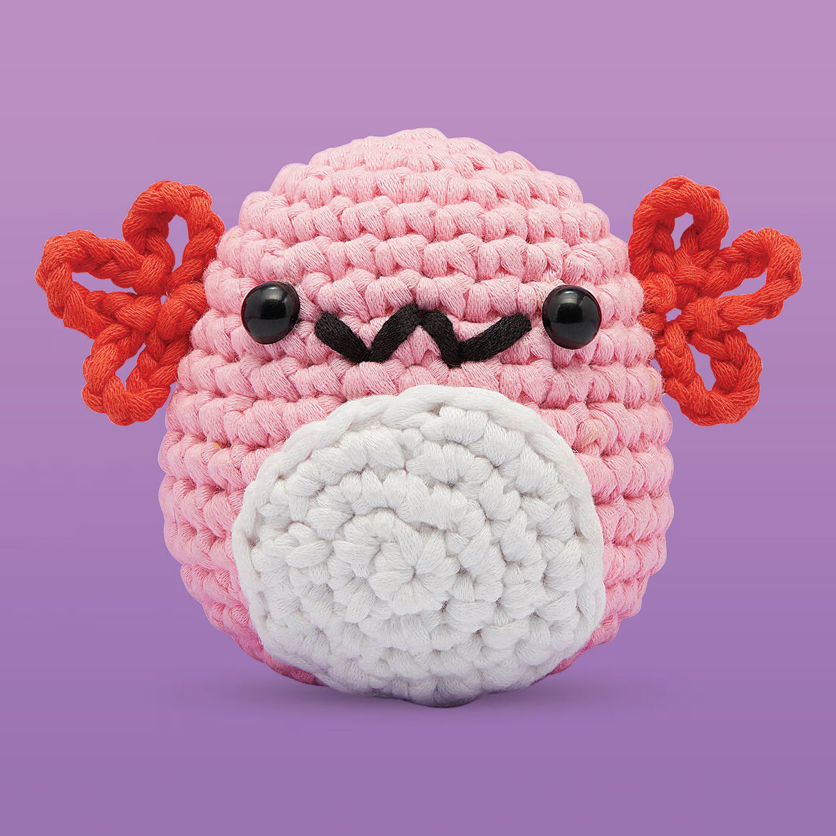 Woobles Strawberry the Axolotl