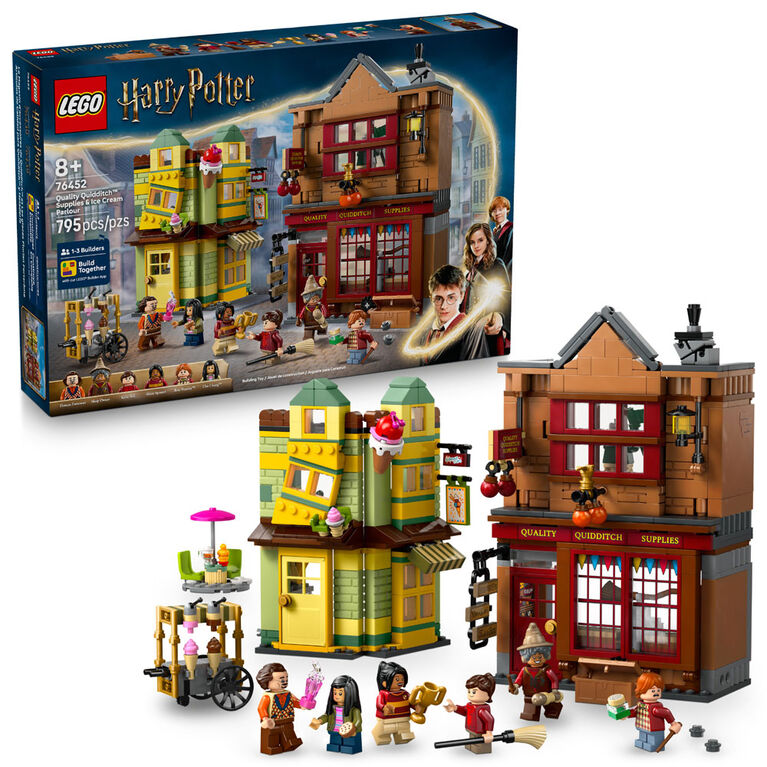 LEGO Harry Potter Quality Quidditch Supplies & Ice Cream Parlour