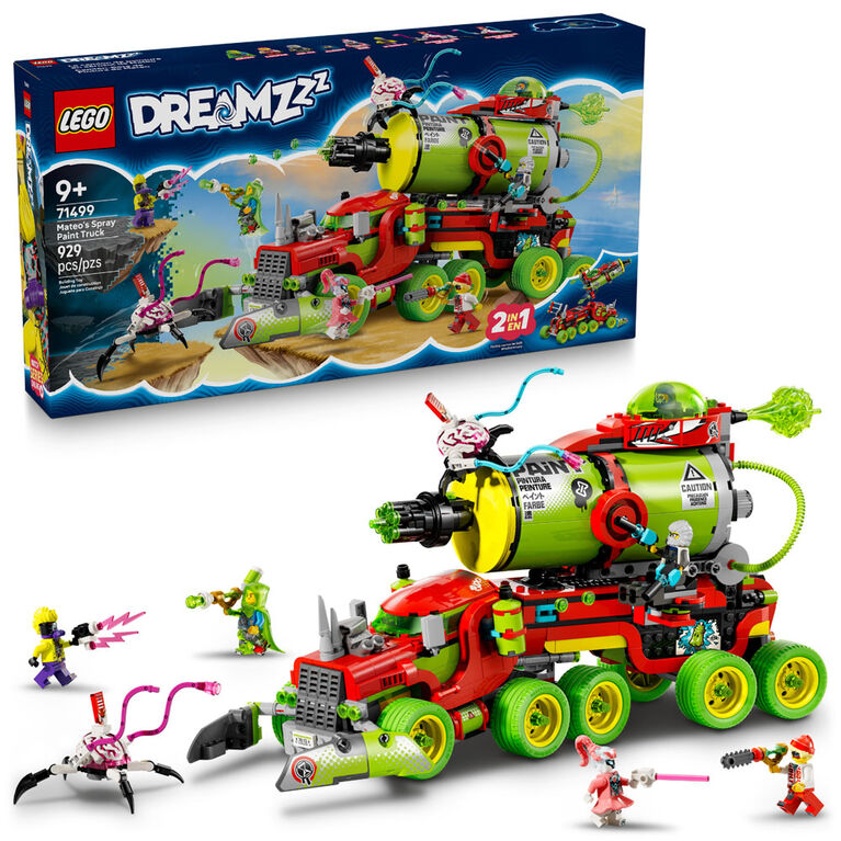 LEGO DREAMZzz Mateo's Spray Paint Truck