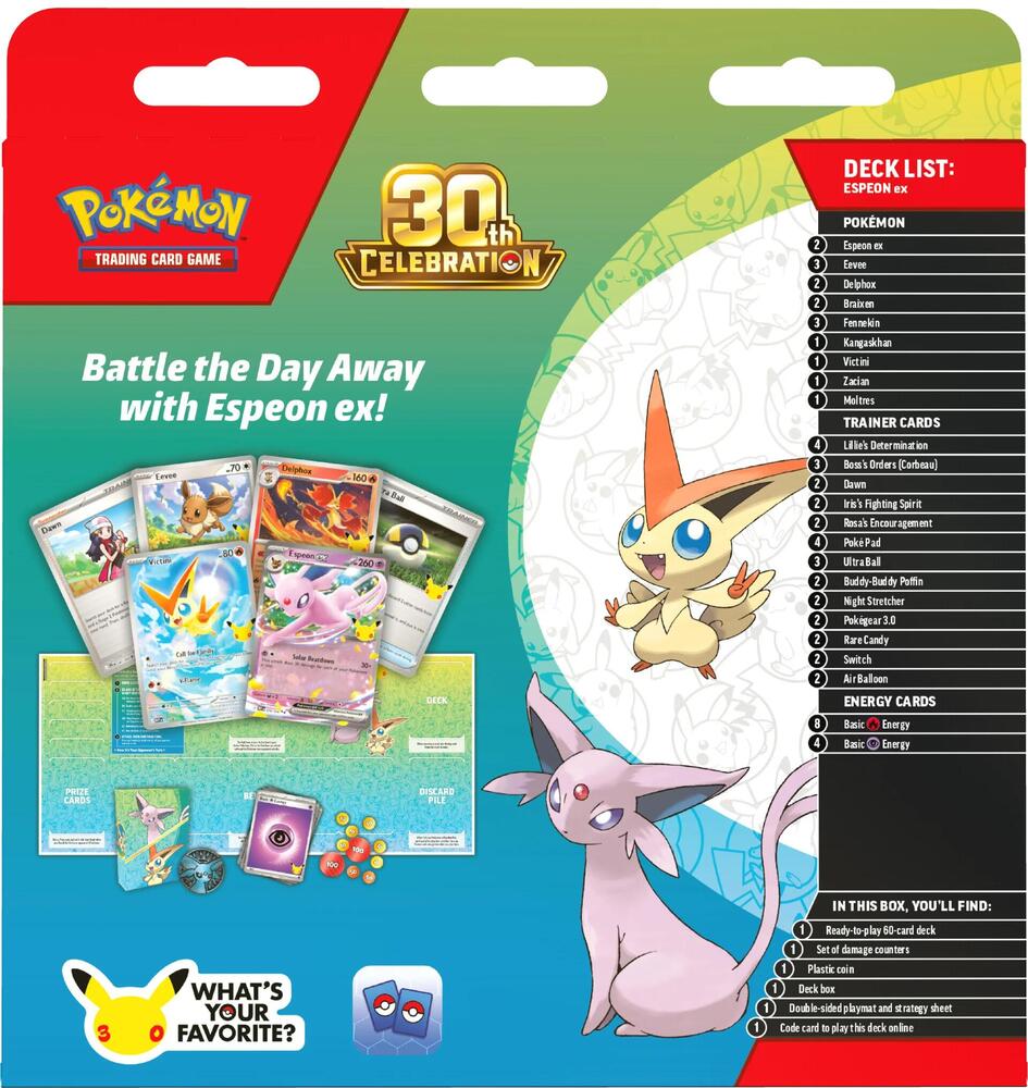 (Preorder) 30th Celebration Battle Deck Espeon