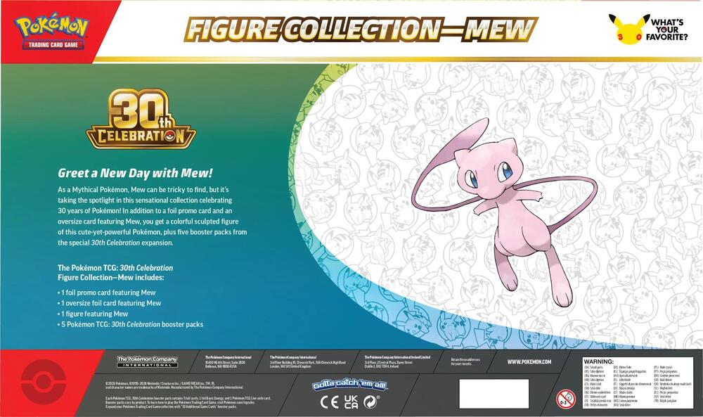 (Preorder) 30th Celebration Figure Collection Mew