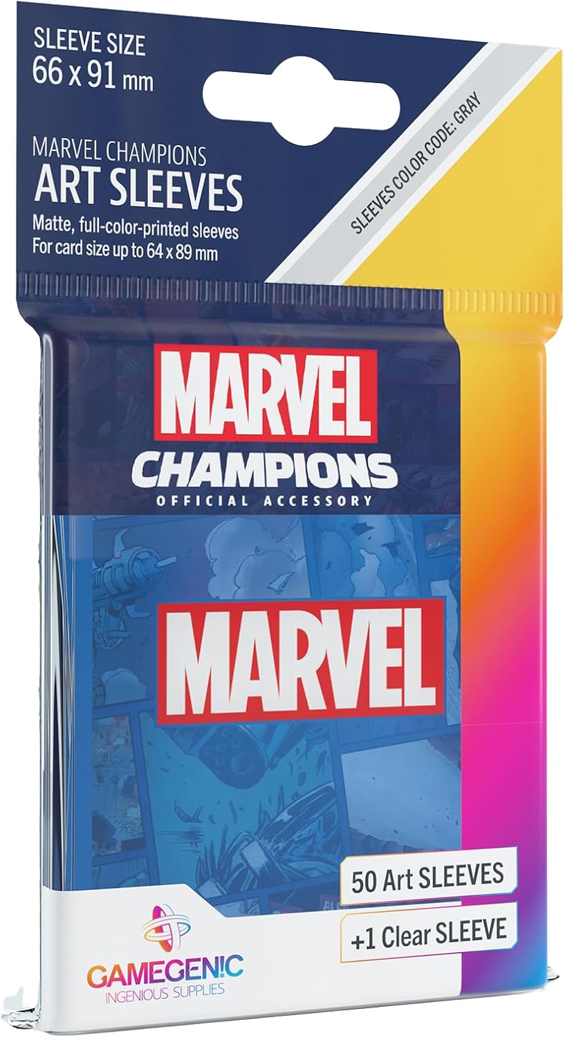 Marvel Champions LCG Marvel Blue Sleeves