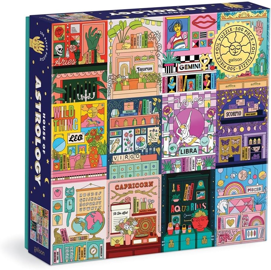 House of Astrology 500-Piece Foil Puzzle