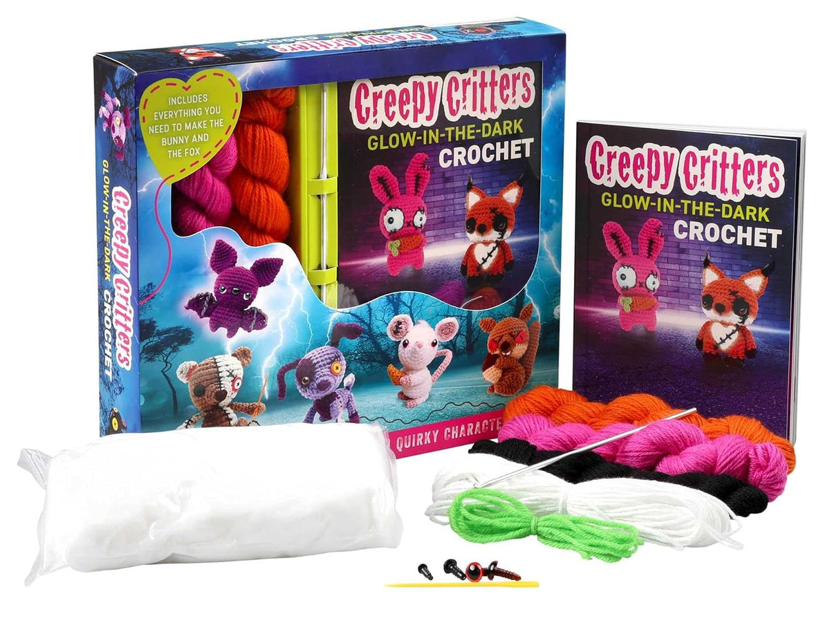 Creepy Critters Glow-in-the-Dark Crochet